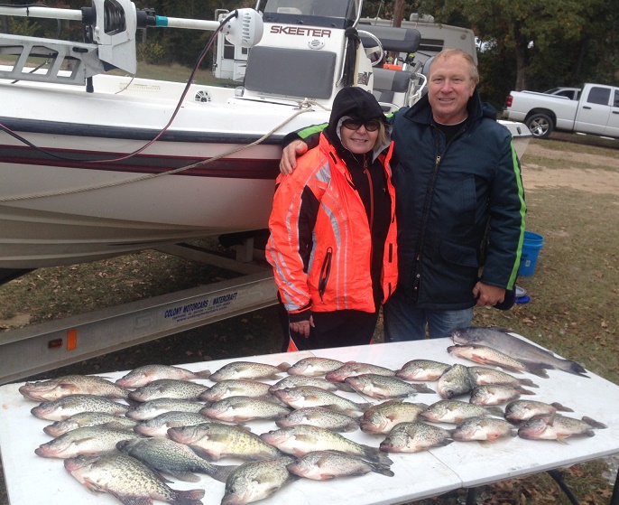 11-15-14 Quick Keepers with BigCrappie Guides Tx